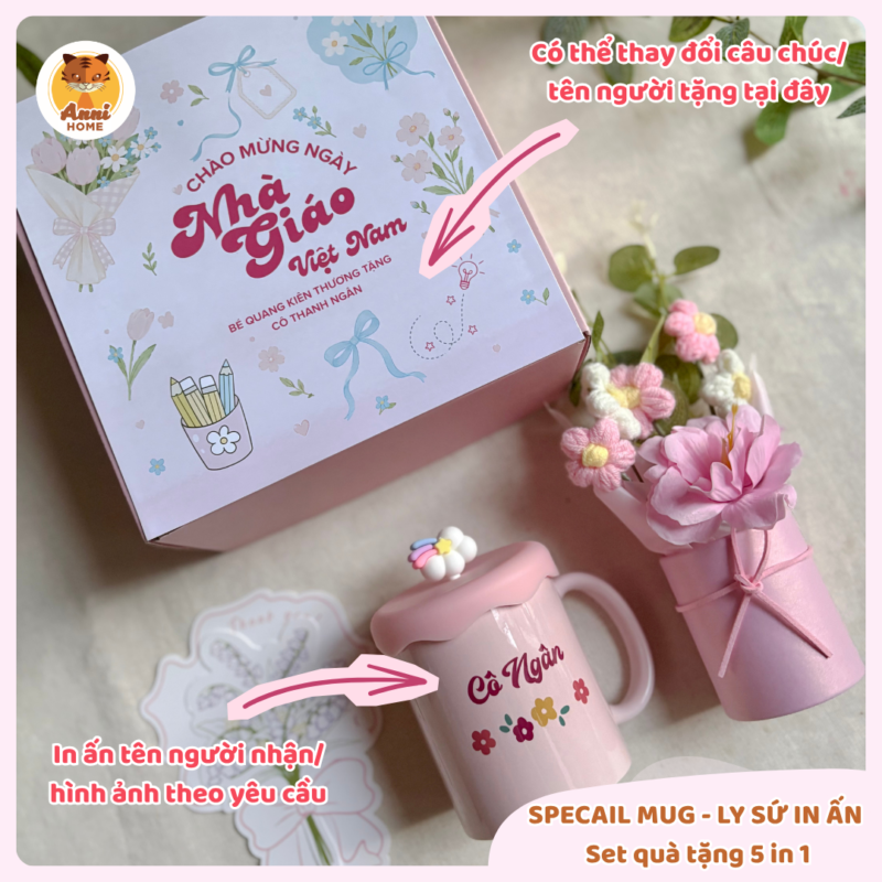 [Set quà tặng thiết kế] Set quà biết nói